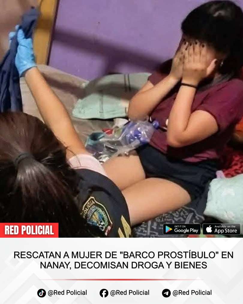 Imagen: Rescatan a mujer de presunto barco prostíbulo en Nanay 