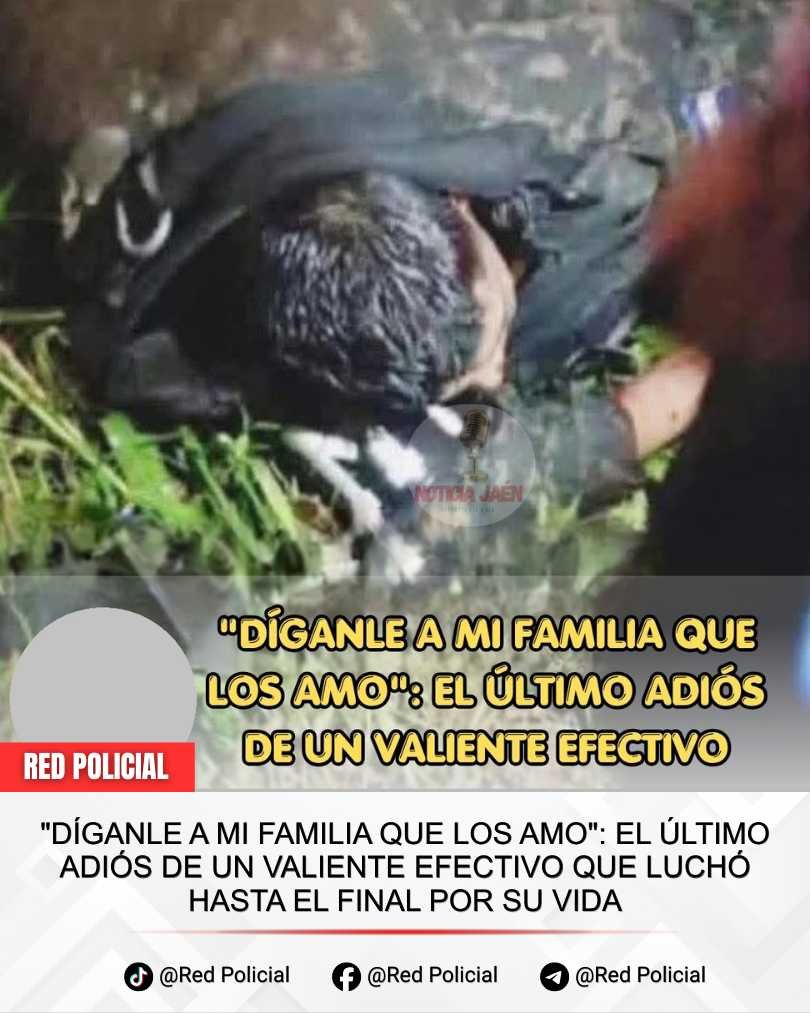 Imagen: suboficial Edgar Ronaldo López 