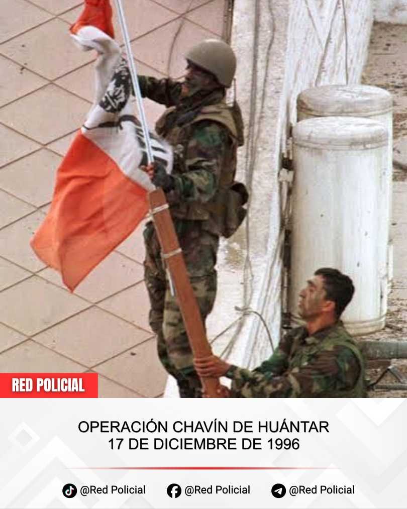 Imagen: Operación Chavín de Huántar - 17 de diciembre de 1996 