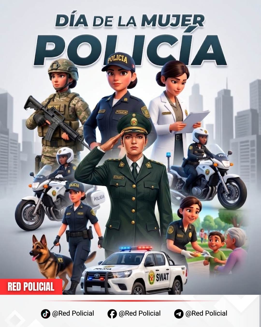 Imagen: Día de la Mujer Policía 