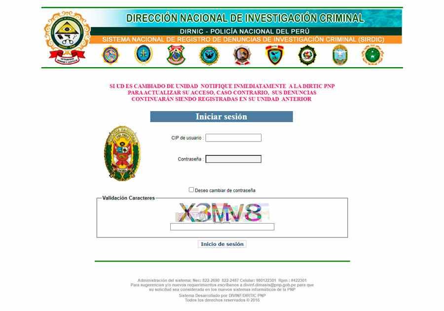 Archivo tipo Imagen sobre: SIRDIC: El Sistema Informático de la PNP para la Investigación Criminal 