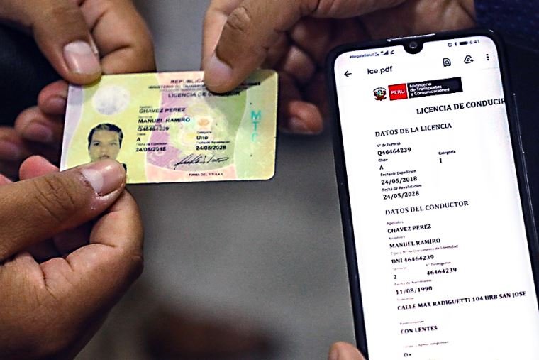 Archivo tipo Imagen sobre: Sistema de Consultas de Licencias Policiales PNP 