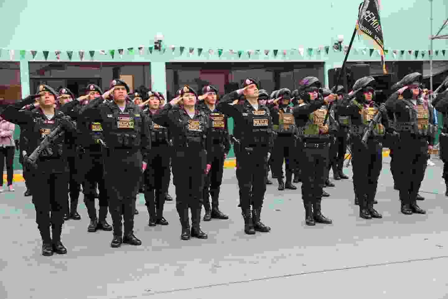 Archivo tipo Imagen sobre: Escuadrón Verde, unidad de la Policía Nacional del Perú Celebra 22 Años de Servicio: Reconocimiento y Desafíos 