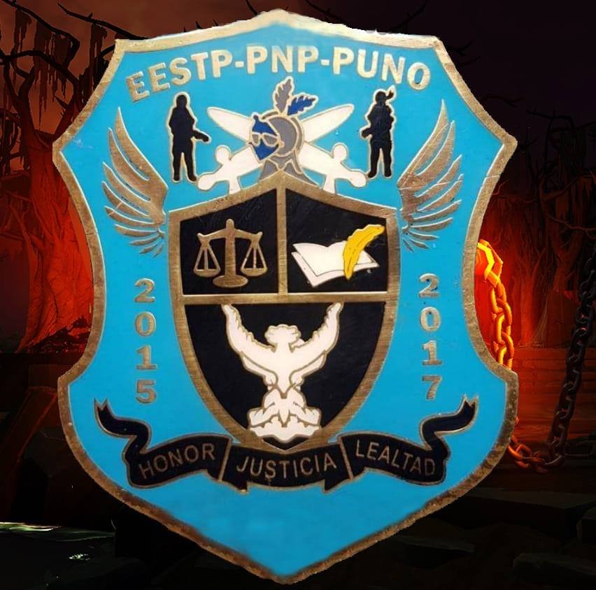 Archivo tipo Imagen sobre: Escudo de La Promoción PNP Forjadores de la Paz 2015-2017 Puno 