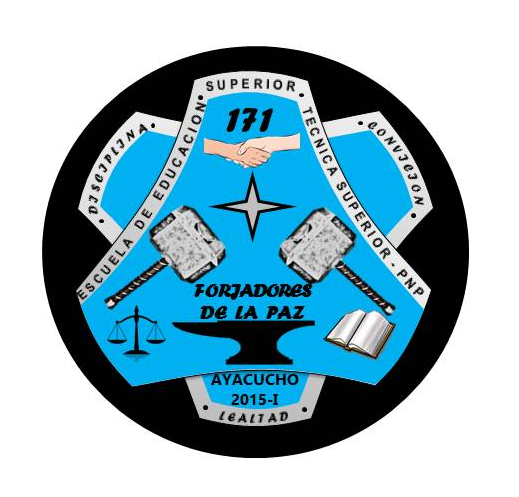 Archivo tipo Imagen sobre: Escudo de La Promoción PNP Forjadores de la Paz 2015-2017 Ayacucho 