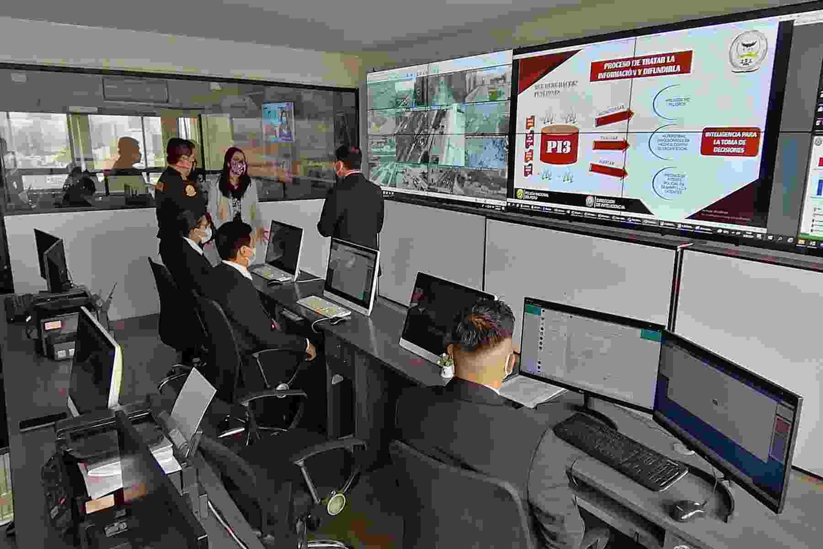 Archivo tipo Imagen sobre: Viceministra Paliza supervisó mejoras en infraestructura de la Dirección de Inteligencia Nacional - DIRIN PNP 