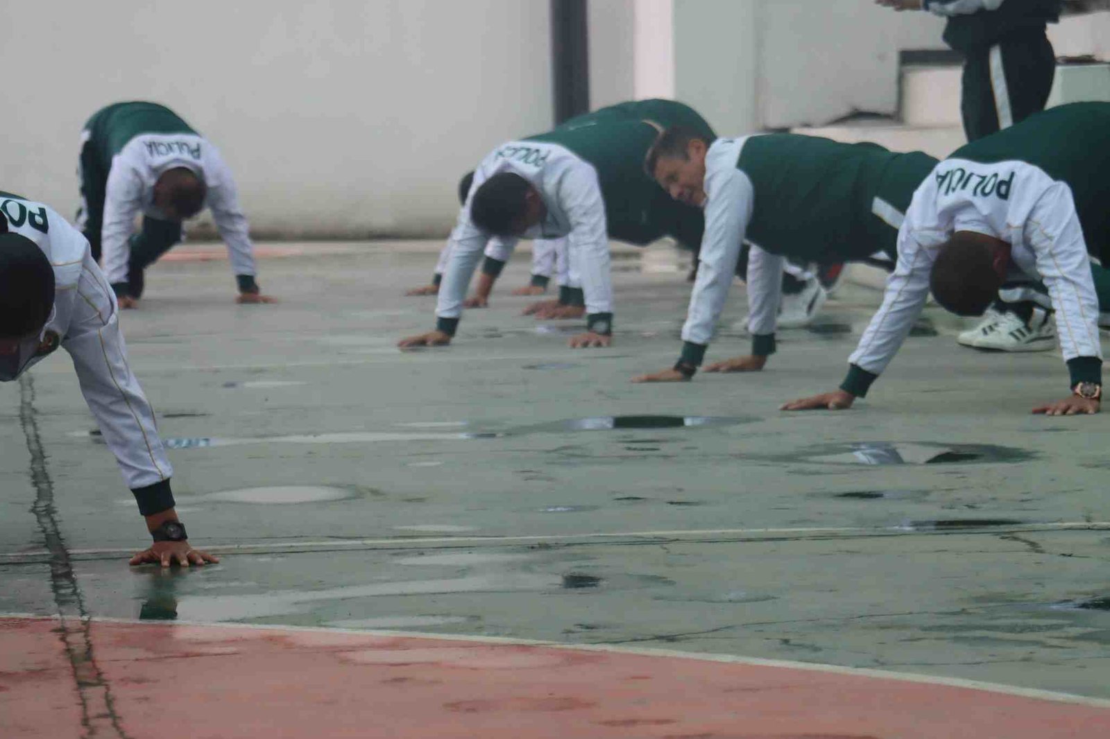 Jornada de Calistenia Policial de la Region Policial de Arequipa